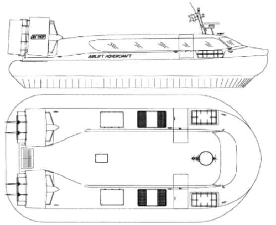 Pioneer Mk3 by Airlift Hovercraft - AU.